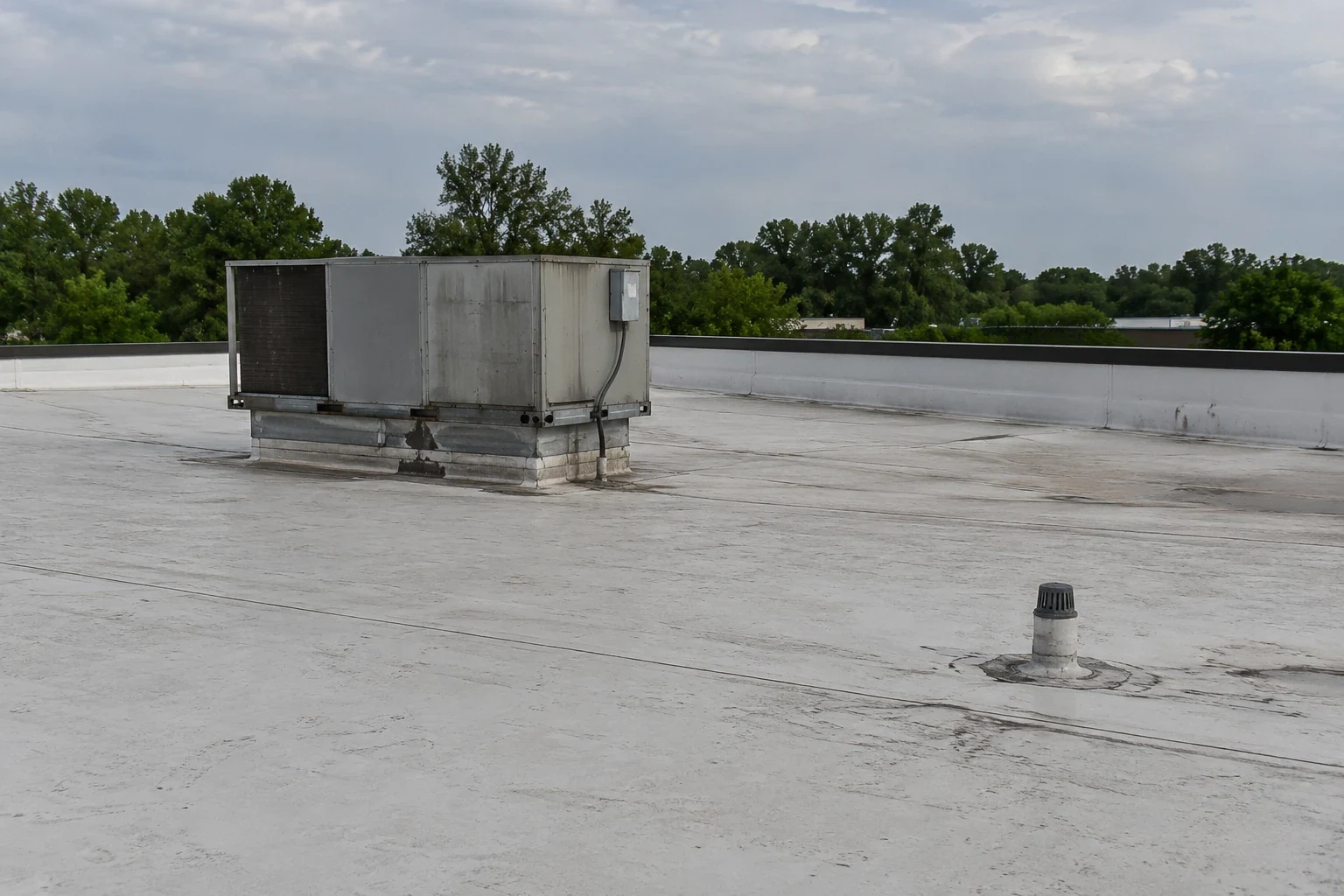 Flex Industrial Building Roofing in Lewisville, TX