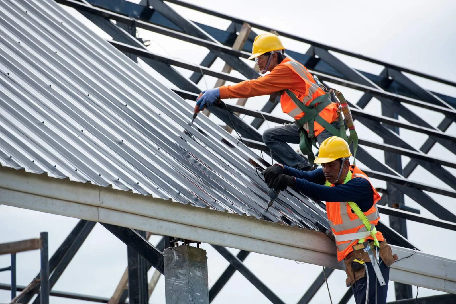 occupied-building reroof plan